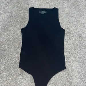 Worn once Calvin Klein black body suit